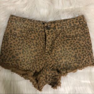 Leopard Shorts